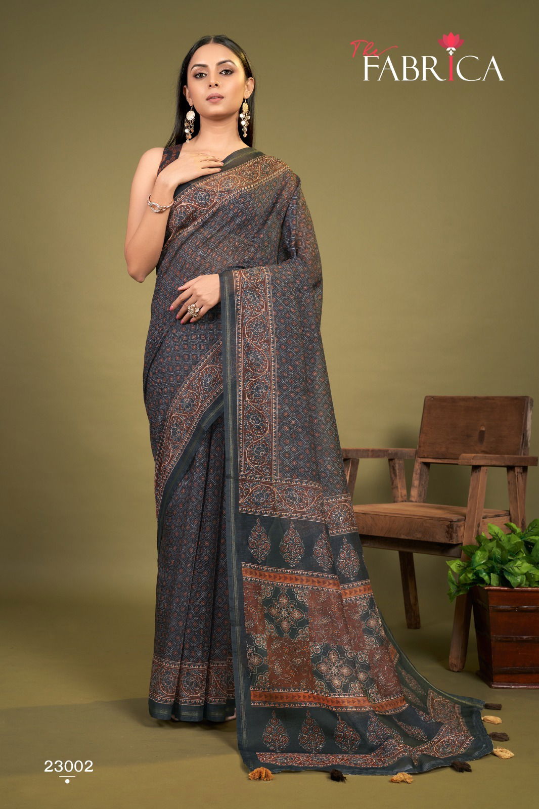 STELVIN Stelvin By The Fabrica Printed Cotton Sarees Catalog